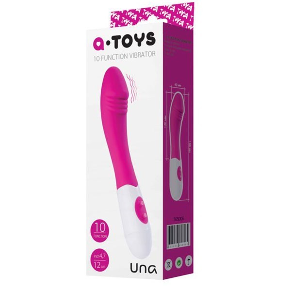 A-Toys by TOYFA Una Vibratör - 19,8 cm